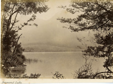 New Zealand, Vintage Diamond Lake Wakatipu Print, Albuminated Print 15x20  picture