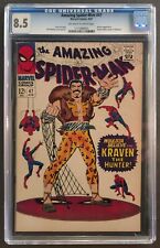 AMAZING SPIDER-MAN #47 CGC 8.5 OW-W MARVEL COMICS 1967 - EARLY KRAVEN APPEARANCE picture
