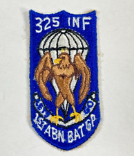 Post WWII 325th Infantry Airborne 1st Battle Group Patch US Army Military picture