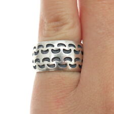 CHERYL WADSWORTH Old Pawn 925 Sterling Silver Vintage Southwestern Ring Size 5.5 picture