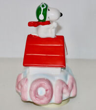 Peanuts Snoopy vintage Schmid Mother's Day music box numbered 1981  ltd ed MOM picture