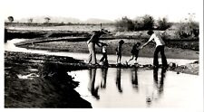 LG44 1980 Orig Photo MIGHTY COLORADO RIVER REDUCED TO TRICKLE MEXICAN IRRIGATION picture