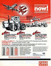 1983 Print Ad of Case 4690 & 2390 Farm Tractor Free Airfare Tickets picture