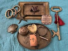 Vintage Brass & Copper Lot Of 16 Items picture