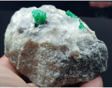  1320 Ct  Fantastic Rich Green Color Emerald  Mineral specimen@ Swat Valley  picture