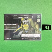 Hera Syndulla SHOWCASE Hyperspace Foil Star Wars Unlimited 259 Italian picture