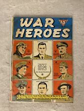 War Heroes Comics #3-Jan-March 1943-Real US & Allied War Stories-Stalingrad Back picture