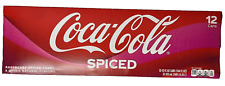 NEW COCA-COLA RASPBERRY SPICED FLAVORED SODA 12 PACK 12 FLOZ (355mL) CANS BUY IT picture