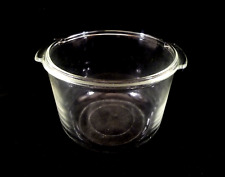 Thick Heavy Clear Glass - Mixing Bowl? - with Textured Base picture