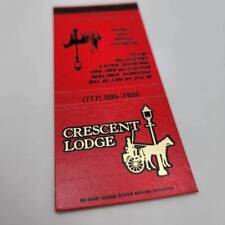 Vintage Matchbook Crescent Lodge Dining and Lodging Paradise Valley Cresco Penns picture