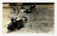 RPPC WWII M3A1 Stuart Light Tank 68th Regiment 2nd Tank Co Army Real Photo DOPS  picture