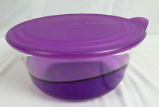 TUPPERWARE Sheerly Elegant 2.3L/9-3/4c Acrylic Serving Bowl #4819 with Seal New picture