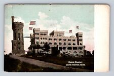 South Freeport ME-Maine, Casco Castle, Antique, Vintage Souvenir Postcard picture