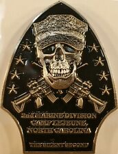 2nd Marine Division Camp Lejeune NC Commemorative Challenge Coin. 2.4