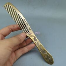Antique Miscellaneous Collection Special Offer Boutique Handmade Pure Brass Comb picture