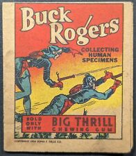 Buck Rogers 1934 Big Thrill Goudey Gum Card Booklet (Dirty) picture