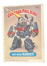 1986 Topps Garbage Pail Kids 87a Hot Head Harvey Die Cut Error picture