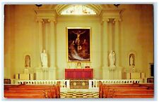 1960 Interior Old St Joseph Church Philadelphia Pennsylvania PA Antique Postcard picture