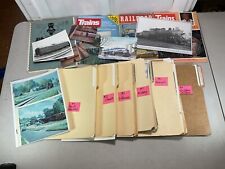 Massive Lot of Rock Island Locomotive/ Rolling Stock Photos, Papers, Etc. picture