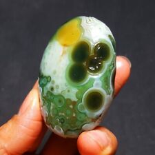 The most beautiful 93g Natural Gobi eye agate  Madagascar 51X19 picture