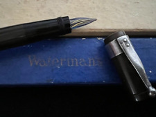WATERMAN'S Ideal Pen Fountain Pen Retractable Pen Glass Antique 1903 Marking picture
