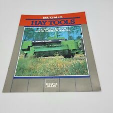 Deutz Allis Hay Tools HD 490 North American Farmers Implement   Brochure picture