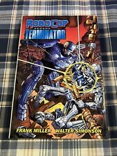 Robocop Versus Terminator by Frank Miller Walter Simonson Hardcover Omnibus picture