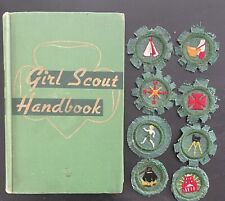 REDUCED VINTAGE 1947 INTERMEDIATE GIRL SCOUT BOOK-8 1948 BADGES picture