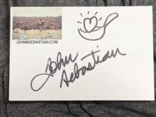 John Sebastian Autograph Signed With Sketch picture
