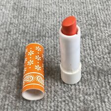 Vintage Tussy Cosmetics Lipstick Tube Holder Hot Orange Paisley Case K048 picture