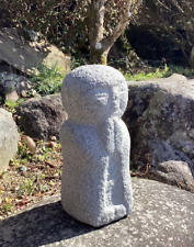 Stone Jizo Sculpture Handmade Zen Jizo-Bosatsu Ojizo-Sama Guardian Statue Inori2 picture