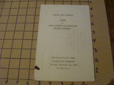 Vintage Original: Federal Music Project - Plymouth Normal School - Nov 13, 1936 picture