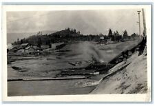 c1920's Saw Mill & Pond View Weed California CA RPPC Photo Unposted Postcard picture