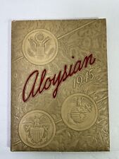 Vintage Yearbook 1945 Aloysian Jersey City School NJ Saint Aloysius picture