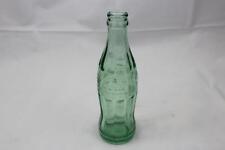 Rare Vintage Green Glass  Embossed COCA COLA Bottle from FT WORTH TEXAS 6 1/2 OZ picture