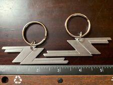 ZZ TOP Key Chain Set of 2 Metal Durable Rock Texas 3.25 inches Wide picture
