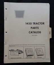 GENUINE 1967-1971 OLIVER 1450 TRACTOR PARTS CATALOG MANUAL VERY GOOD SHAPE picture