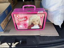 Vintage Barbie Empty Gourmet Popcorn Tin Box  (2000) - Barbie Case picture