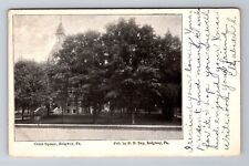 Ridgway PA-Pennsylvania, Court House Square, Antique Vintage c1907 Postcard picture