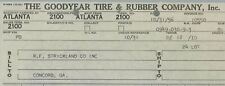1956 Goodyear Tire & Rubber Company, Inc Piedmont Rd Atlanta GA Invoice 415 picture