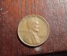 1947 Wheat Penny No Mint Mark picture