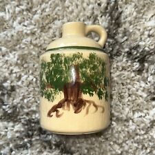 Vintage Roseville Ohio ALPINE POTTERY Jug Brown Tree picture