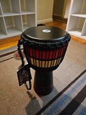 Meinl Percussion Style Djembe Drum, Hand Carved Mahogany NWT picture
