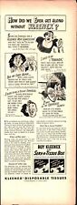 1938 Print Ad Kleenex True Confession Kleenex Disposable Tissues E5 picture