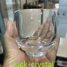 140g, White Clear  Quartz  Hand Carved Crystal Cup Reiki Healing 1pc ,40X10/ picture