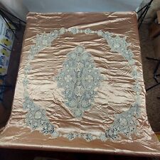 Beautiful Vintage Hand-Made Coverlet  235cm/215cm(93''x85'') #2217 picture