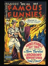 Famous Funnies #202 FN- 5.5 1 Page Ad drawn by Frank Frazetta Eastern Color picture