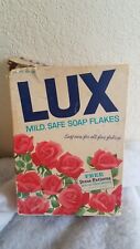 Vntg Box Of LUX  Soap Flakes Empty 2×6×8 1/2