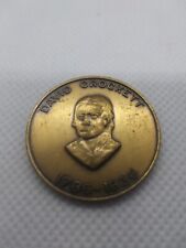 Vintage The Alamo David Crockett San Antonio Texas Medal picture