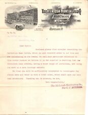 McIntosh Huntington Cleveland OH 1895 Letterhead Bicycles Hardware picture
